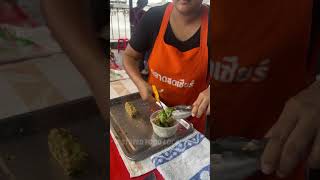 Crispy Fried Chive Cakes – Only 080 Thai Street Food Delight [upl. by Edak]