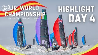 DAY 4  2024 49er FX amp Nacra 17 Junior World Championships [upl. by Sunday]