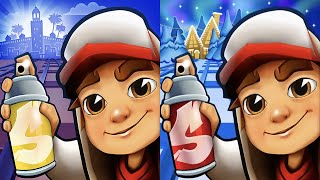 Subway Surfers Marrakesh 2024 VS North Pole [upl. by Hulbard29]