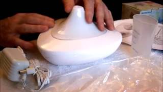 SilverCrest Aroma Diffuser Review and Unboxing with Demonstration [upl. by Kolodgie]