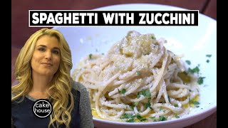 Spaghetti with Zucchini  Lisas Home Cooking Ep07 [upl. by Hrutkay]