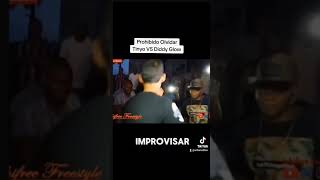 Tinyo VS Diddy Glow Prohibido Olvidar freestyle batallasderap rap fyp [upl. by Philander]