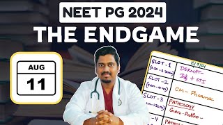 NEET PG 2024 August 11  PERFECT TIMETABLE  STUDY 115 Hours a Day  by Dr RMD [upl. by Damas]