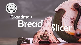 PERFECT Restoration of Grandmas Bread Slicer [upl. by Ahseital]