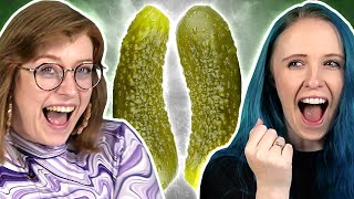 Irish People Try Gourmet American Pickles [upl. by Gniw802]