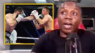 BETERBIEV POWER SHOCKED SMITH  Tunde Ajayi IMMEDIATE REACTION Stops Bivol in 8 [upl. by Jahdal]