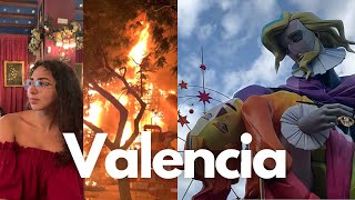 What is Valencia like during Fallas 🇪🇸🔥 [upl. by Anelra]