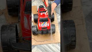 Jeep toy cutting with water gun 🔫 washer watergun toys cutting [upl. by Eitisahc836]