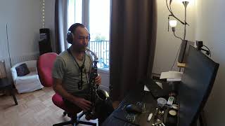 StephSAX 🎷  Just The Way You Are  Billy Joel  alto saxophone sax cover reprise [upl. by Baoj]