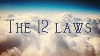 The 12 Universal Laws That Governs Our Lives Create Your Life [upl. by Leitao]