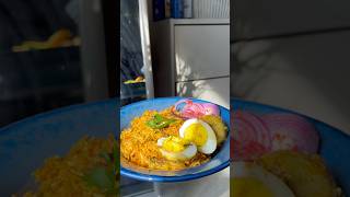 One Pot Anda Biryani for Lunch  Easy and Quick Egg Biryani shorts youtubeshorts [upl. by Yrocal766]