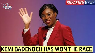 Kemi Badenoch wins race to be next Tory leader [upl. by Modeerf94]