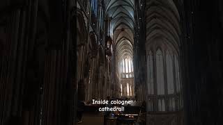 Inside cologne cathedral its massive cologne subscribe viralvideo germany [upl. by Etty]