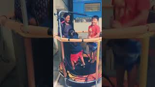 Mommy’s bungee jump fun with kiddos Atrip down memories laneparentingmomentsbungeejumpingytshort [upl. by Quinby299]