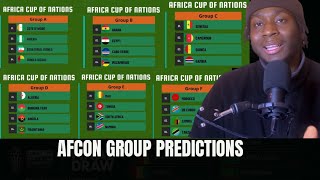 AFCON 2023Group Preview and Predictions [upl. by Ennelram56]