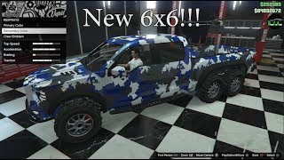 GTA 5  DLC Vehicle Customization Vapid Caracara and Review [upl. by Nuoras]