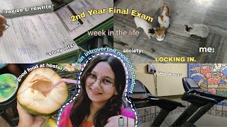 Indian Medical Student Exam Vlog 2nd year ft IPGMER Kolkata [upl. by Belding]