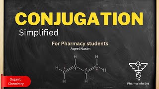 Conjugation in organic chemistry  Easy and simplified comcept organicchemistry [upl. by Marylin]