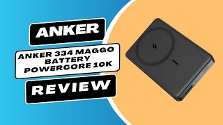 Anker 334 MagGo Battery PowerCore 10K Review [upl. by Appledorf]