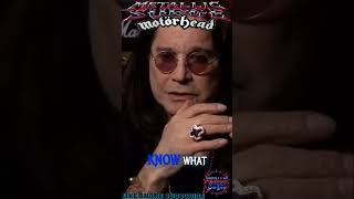 Lemmy wrote Mama im Coming Home lyrics for Ozzy [upl. by Merrie]