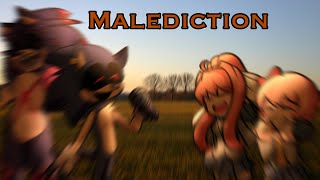 FNF Malediction ft curse xenophane monika amp sayori [upl. by Saber]