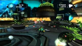 Ratchet amp Clank Future A Crack In Time Part 13 Battle In The Plaza [upl. by Latsirk]