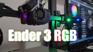 Ender 3 V2 Neo RGB Led install [upl. by Aynnat]