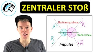 Zentraler Stoß Elastischer amp Unelastischer Stoß  Ausführliche Erklärung [upl. by Raye]