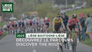 Liège Bastogne Liège 2023  Parcours [upl. by Prima13]