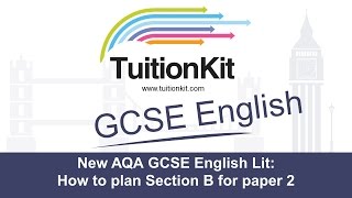 New AQA GCSE Lit paper 2 How to plan section B [upl. by Nylsor810]