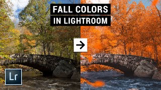 How to Edit Fall Photos in Lightroom  Leaf Overlay in Photoshop [upl. by Chevalier]