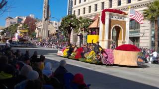 127th Rose Parade  Pasadena Los Angeles California  Part 7 [upl. by Ociram]