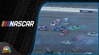 The Big One at Talladega collects almost the entire Cup Series field  Motorsports on NBC [upl. by Sidman]