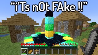 The FUNNIEST FAKE Minecraft Speedruns of 2023 [upl. by Enneirdna]