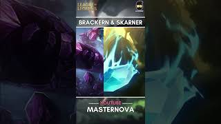 เนื้อเรื่องของ Skarner และถิ่นฐานใหม่ของ Brackern leagueoflegends lol skarner shorts [upl. by Gschu]