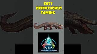 Ark Deinosuchus🐊Easy Taming🔴 [upl. by Arimahs]