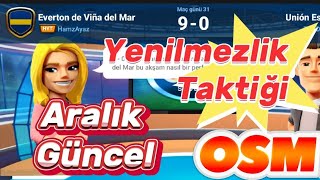 Osm Taktik 2023 Yenilmezlik Taktiği Aralık Güncel Efsane Taktik Online Soccer Manager Tactic 2023 [upl. by Alletniuq]