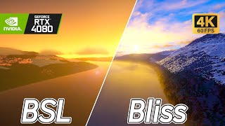 BSL Shaders and Bliss Shaders  Shader Comparison  with Distant Horizons [upl. by Igenia]