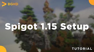 How to create a Spigot 115 1151  1152 server [upl. by Jegger685]