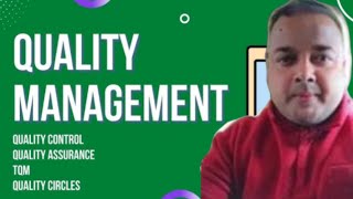 CONCEPTS OF QUALITY CARE AND QUALITY MANAGEMENT in Healthcare  MBA BBA MCOM PGDM NET Unit4 [upl. by Noyr]