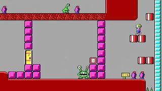 Commander Keen Episode I Marooned on Mars Game Sample  PCDOS [upl. by Sissie]