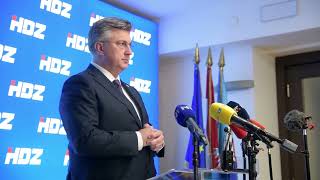 Andrej Plenković o propucanom autu Ivana Turudića [upl. by Paulie]