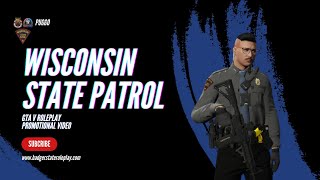 Wisconsin State Patrol Promotional Video  BSRP  GTA V RP [upl. by Dlared908]