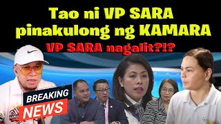 Tao ni VP SARA pinakulong ng KAMARA VP SARA nagalit [upl. by Nerissa]