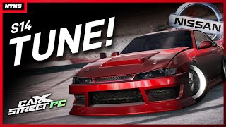 CarX Street PC  FULL S14 Drift Tune amp Upgrade Setup [upl. by Ohl]