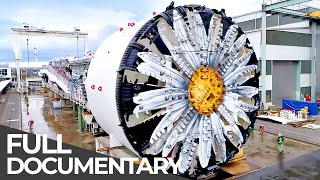 Gigantic Tunnel Drilling Machines  Men and Machines  Free Documentary [upl. by Saleme]