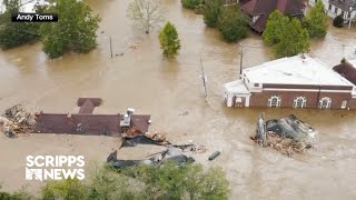 Devastating Aftermath Of Hurricane Helene Nearly 100 killed in Southeast flooding [upl. by Dazhehs398]