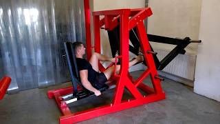 D4 Horizontal Leg Press Machine [upl. by Anai]