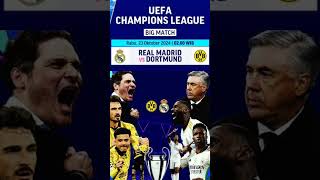 Madrid vs Dortmund championsleague madridvsdortmund [upl. by Averill746]