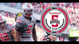 Bucknuts Morning 5 Ohio StateNorthwestern predictions  Six straight nooners [upl. by Tnemelc815]